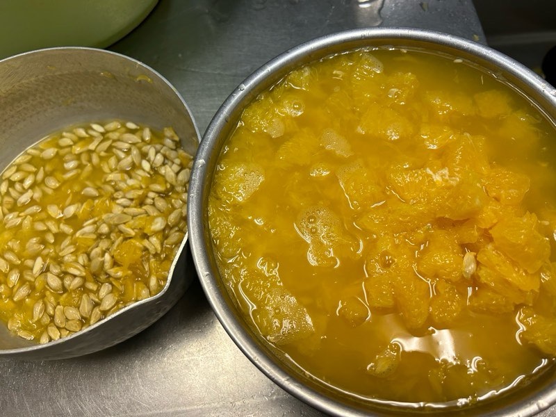 スペアリブのマーマレード焼き