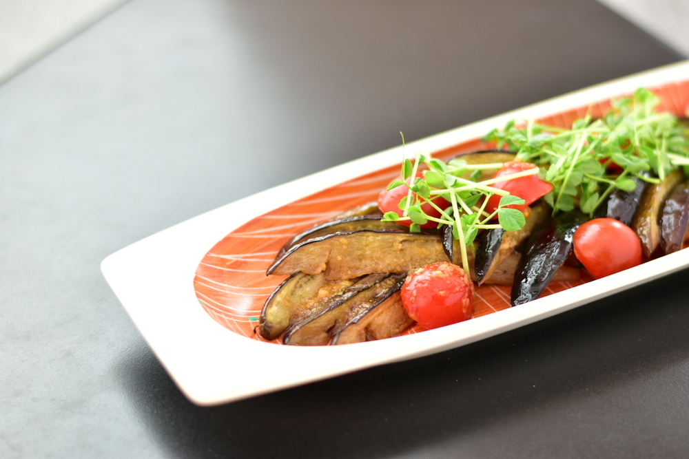 アスパラガスとナスのマリネ