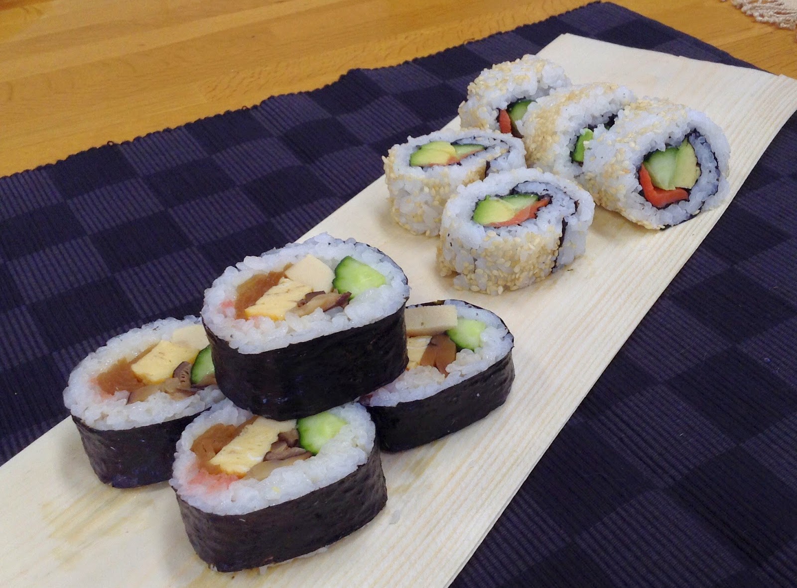 手巻き寿司の盛り付けとコーディネートのコツ : 山本智子の ”住空間をコミュニケーションする！”