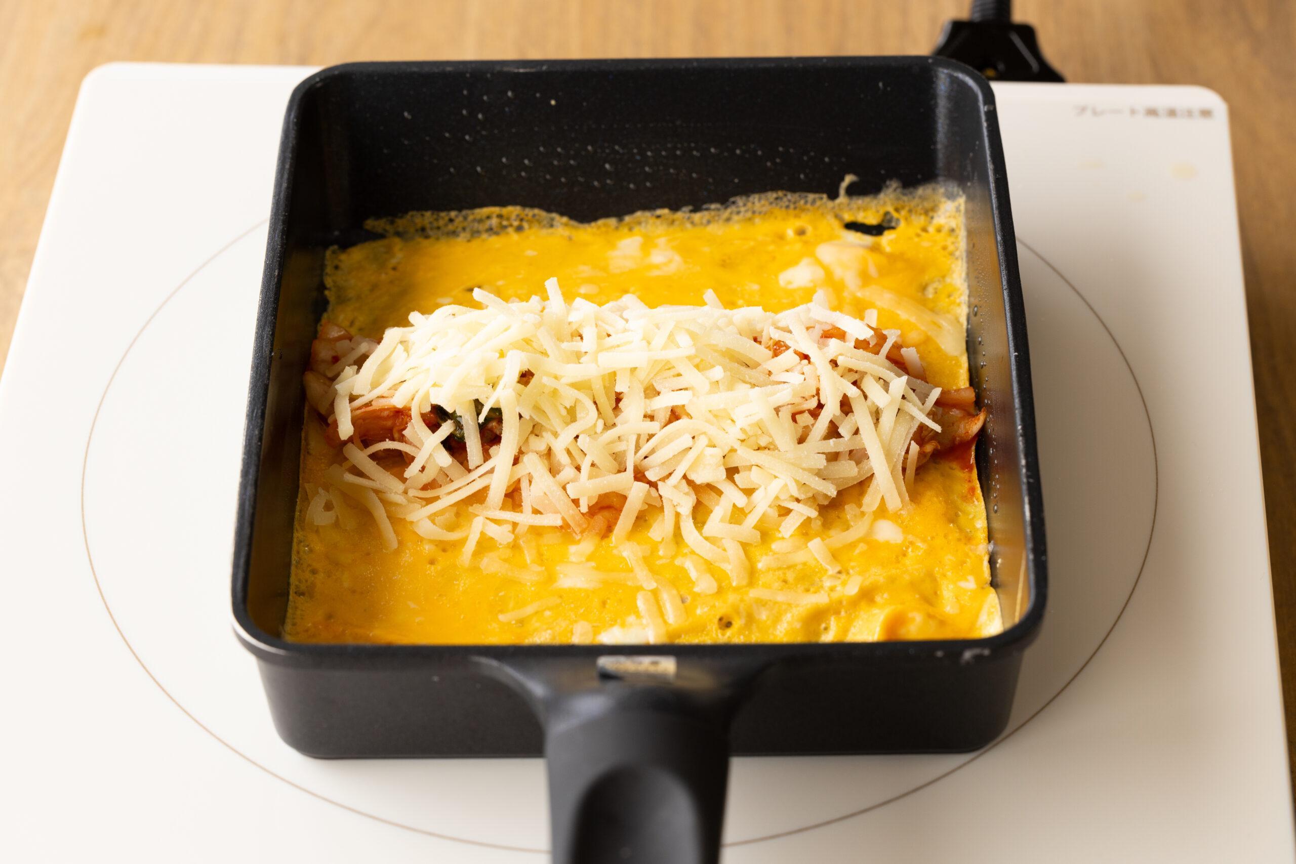 レンジで簡単！悪魔の豚巻きキムチーズの作り方