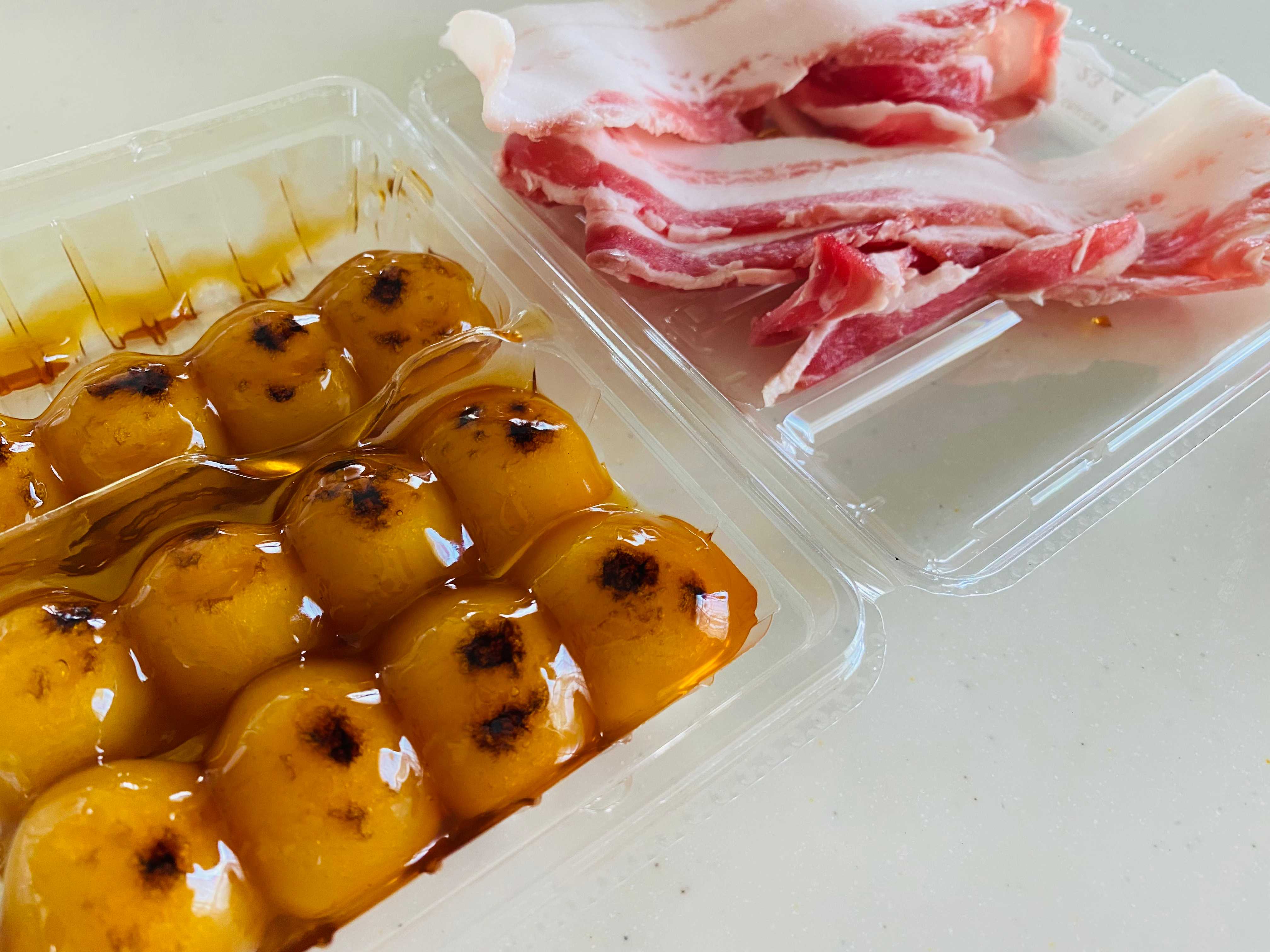 肉巻きみたらし団子の写真・画像素材-Snapmart スナップマート