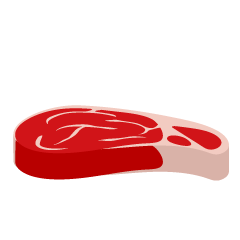 肉料理イラスト素材透過、PNGフリー画像ダウンロード - Pngtree