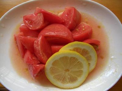ミニトマトのチョップド浅漬け