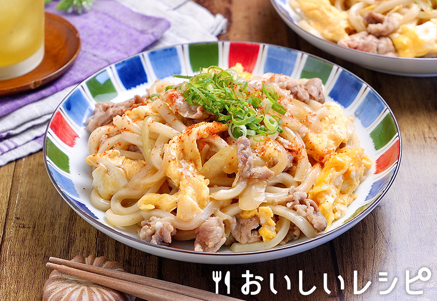究極のワンパンすき焼きうどんレシピ
