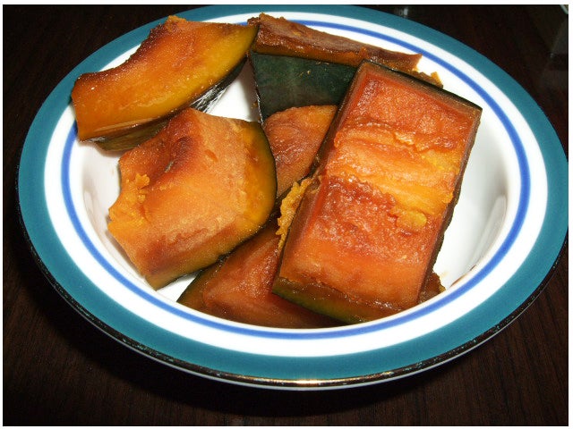 かぼちゃの煮物 我が家の黄金比率