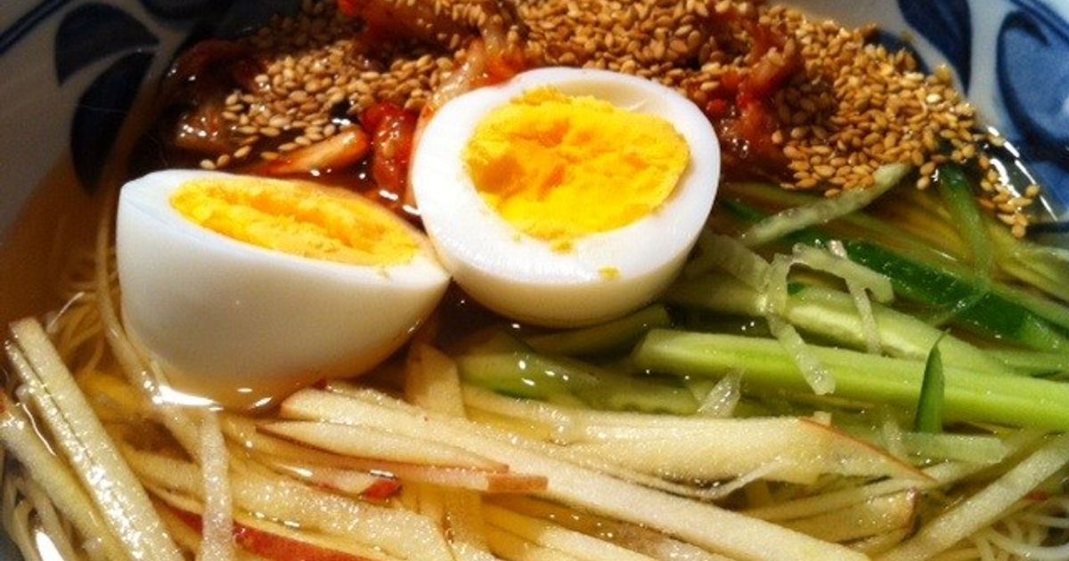 冷やし鶏にんにくそうめん