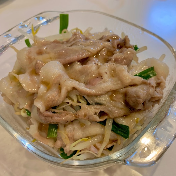 豚肉のもやし巻き