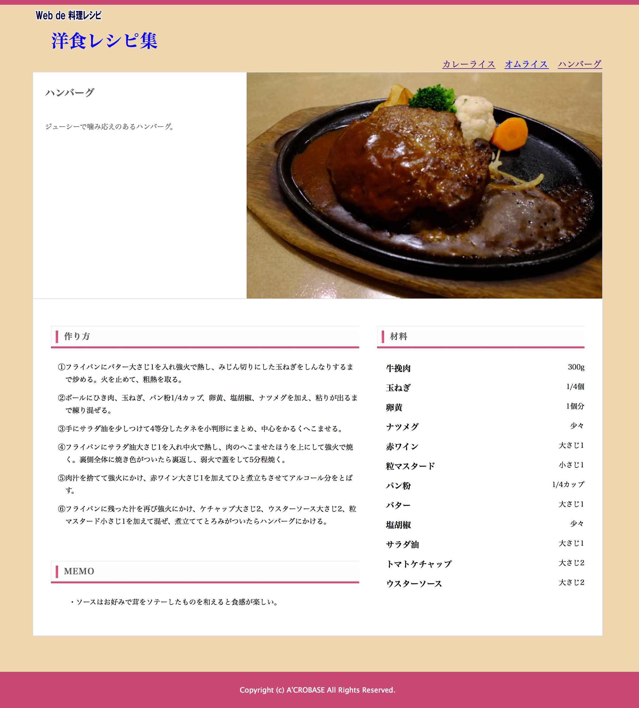 memo」にレシピを記録するための新しい投稿テンプレートが追加されましたPressWalker