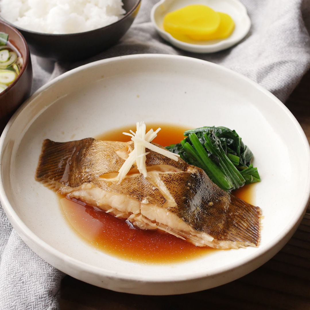 かれいの煮付け