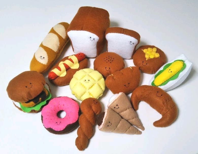 フェルトで簡単に作れる パンケーキの作り方ぬくもり