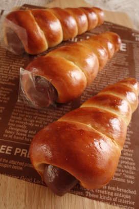 Hbでチョココロネ♡ by ぴんこ。クックパッド簡単おいしいみんなのレシピが392万品