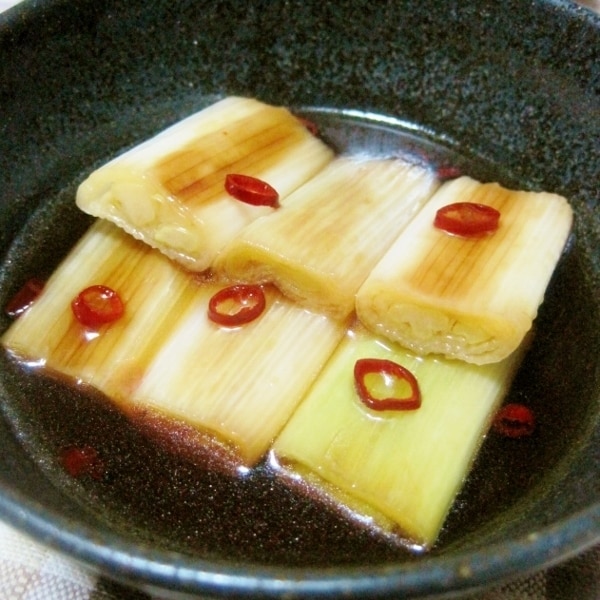 長ねぎのマリネ