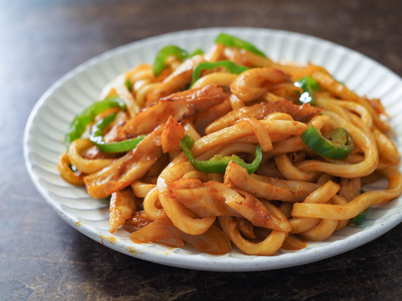 喫茶店風♡蒸し焼きナポリうどん簡単時短節約別茹で不要フライパンひとつランチテレワーク春休み主食:作り置き＆スピードおかず de おうちバル 〜yuu's stylish bar〜 Powered by ライブドアブログ