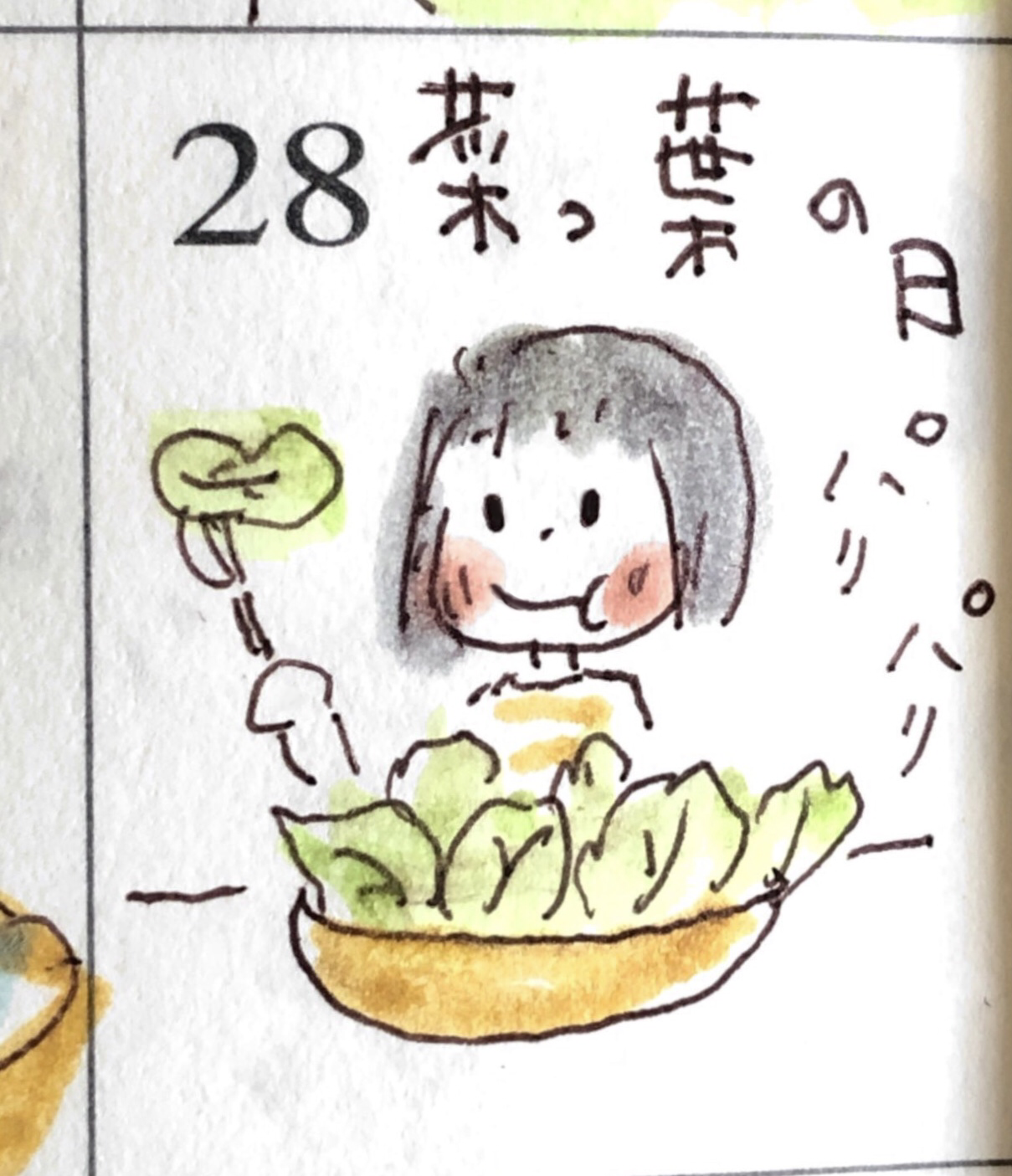 季節の手仕事「菜っ葉 なっぱ 」 葉菜類の「菜」がつく野菜一覧季節の手仕事、明日何する