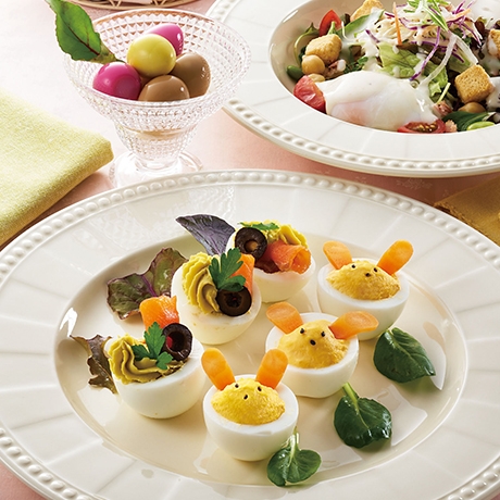 今年のイースターは16日！みんなが喜ぶ 卵モチーフ料理で楽しもう！クレライフクレハの家庭用品サイト