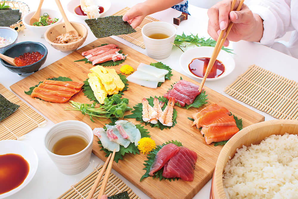 手巻き寿司パーティー こどもと暮らすのインテリア実例RoomClip ルームクリップ