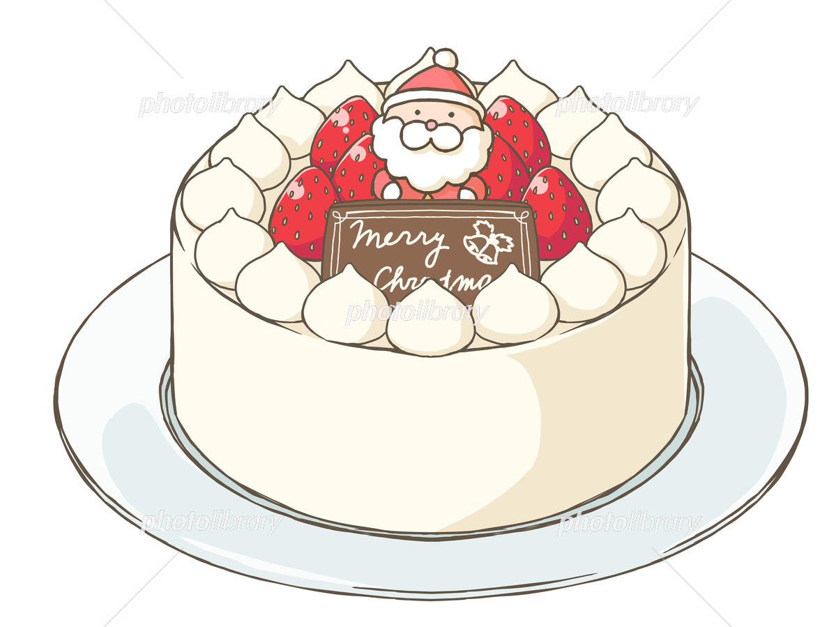 ブッシュドノエル クリスマスケーキ のイラスト無料フリーイラスト素材集 Frame illust