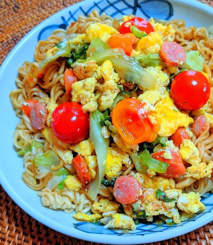 ペヤングソースやきそば風焼きそば