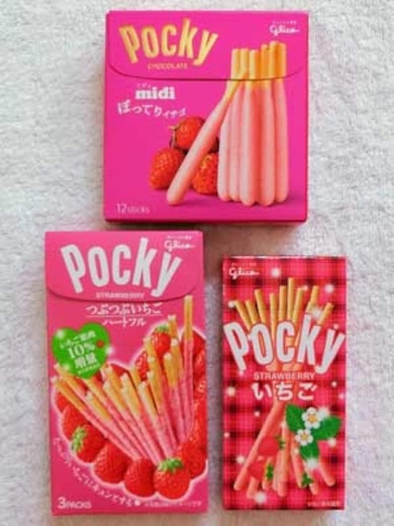 ポッキー つぶつぶいちご ハートフル