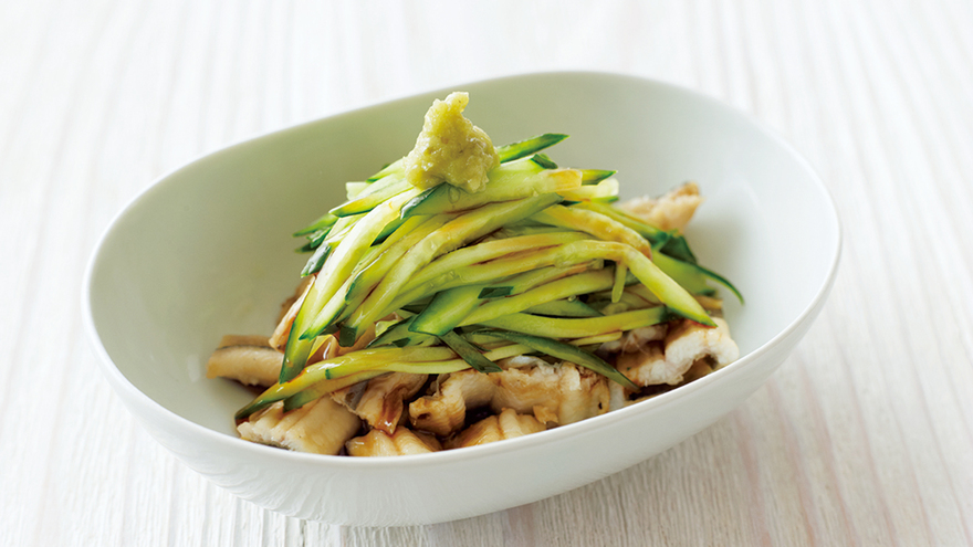 おつまみに最適！焼きあなごの海苔レモン