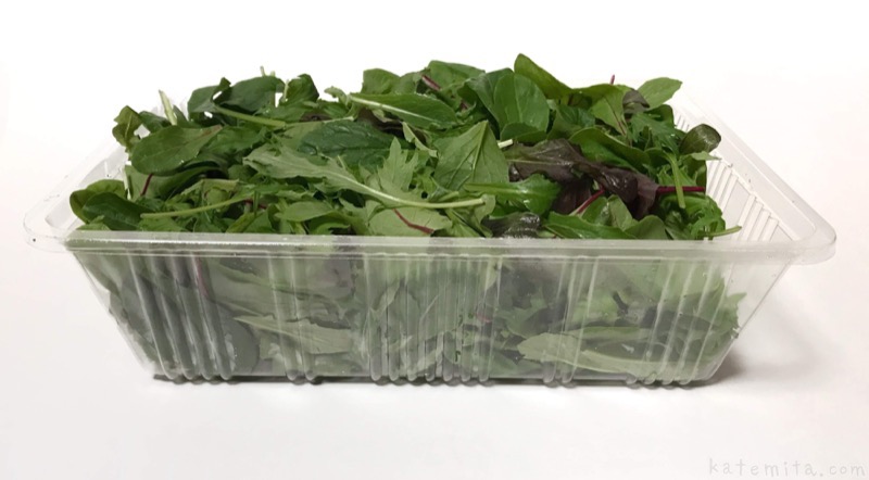 コストコのオーガニックベビーリーフはたっぷり２００ｇでコスパ良し！コストコMia