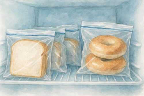 ベーグルの冷蔵発酵と冷凍保存品川区西五反田のパン教室 Bon+heur 〜ボヌール