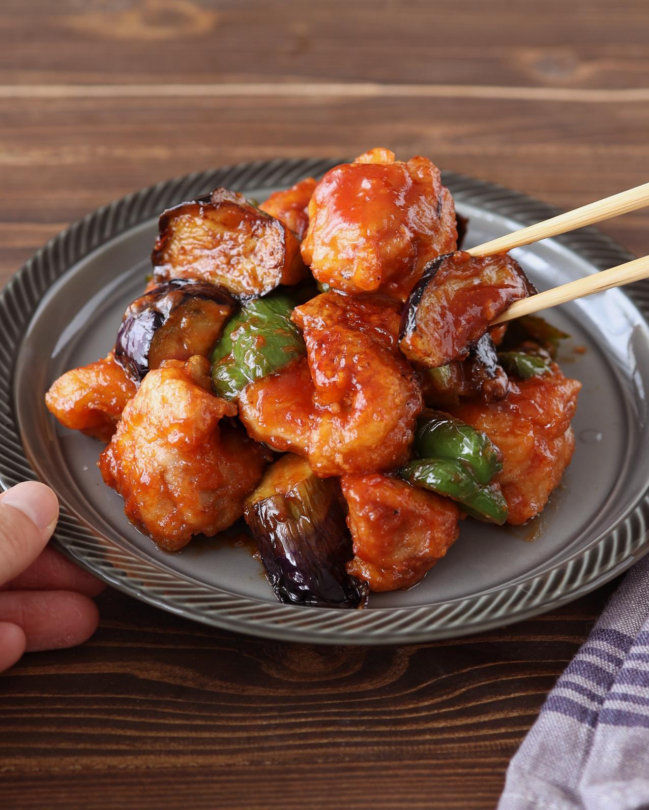 冷凍唐揚げでヤンニョムチキン