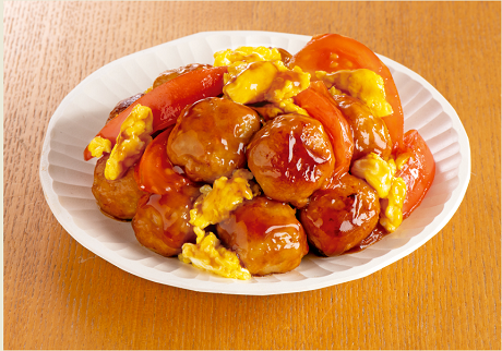 肉団子のきゅうりリボン 作り方 おかず 洋食- レシピ 日本ハム