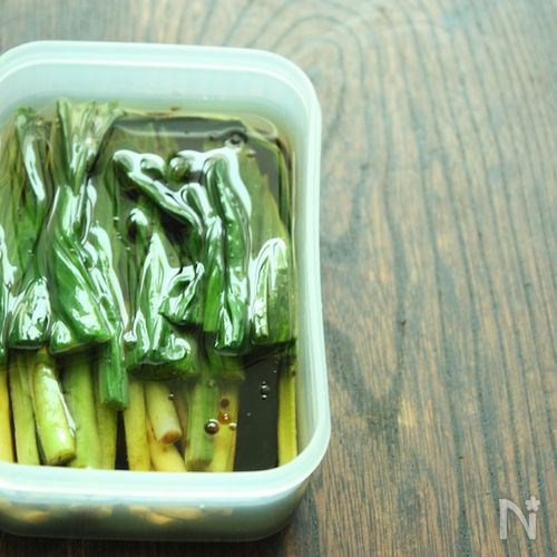 ミョンイナムルチャンアチ 行者にんにくの醤油漬け