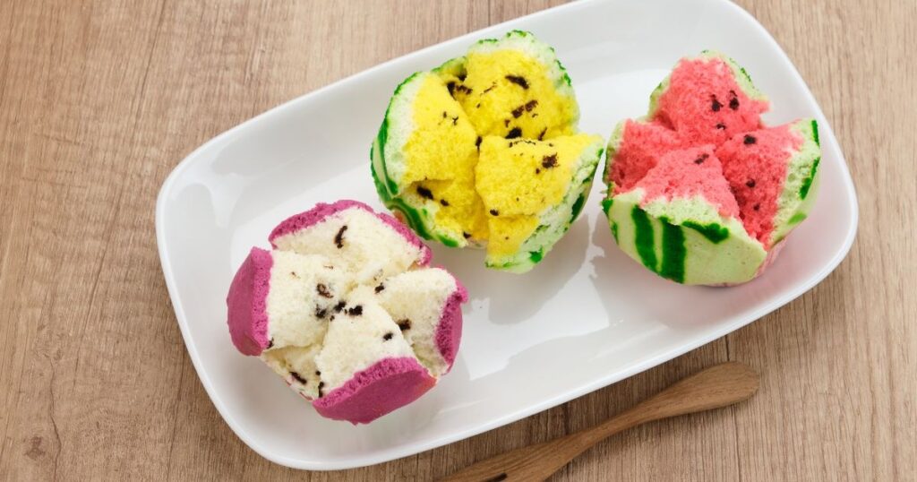 離乳食後期〜 焼き芋米粉蒸しパン