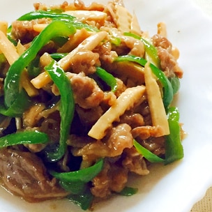 牛肉と小松菜のオイスター炒め