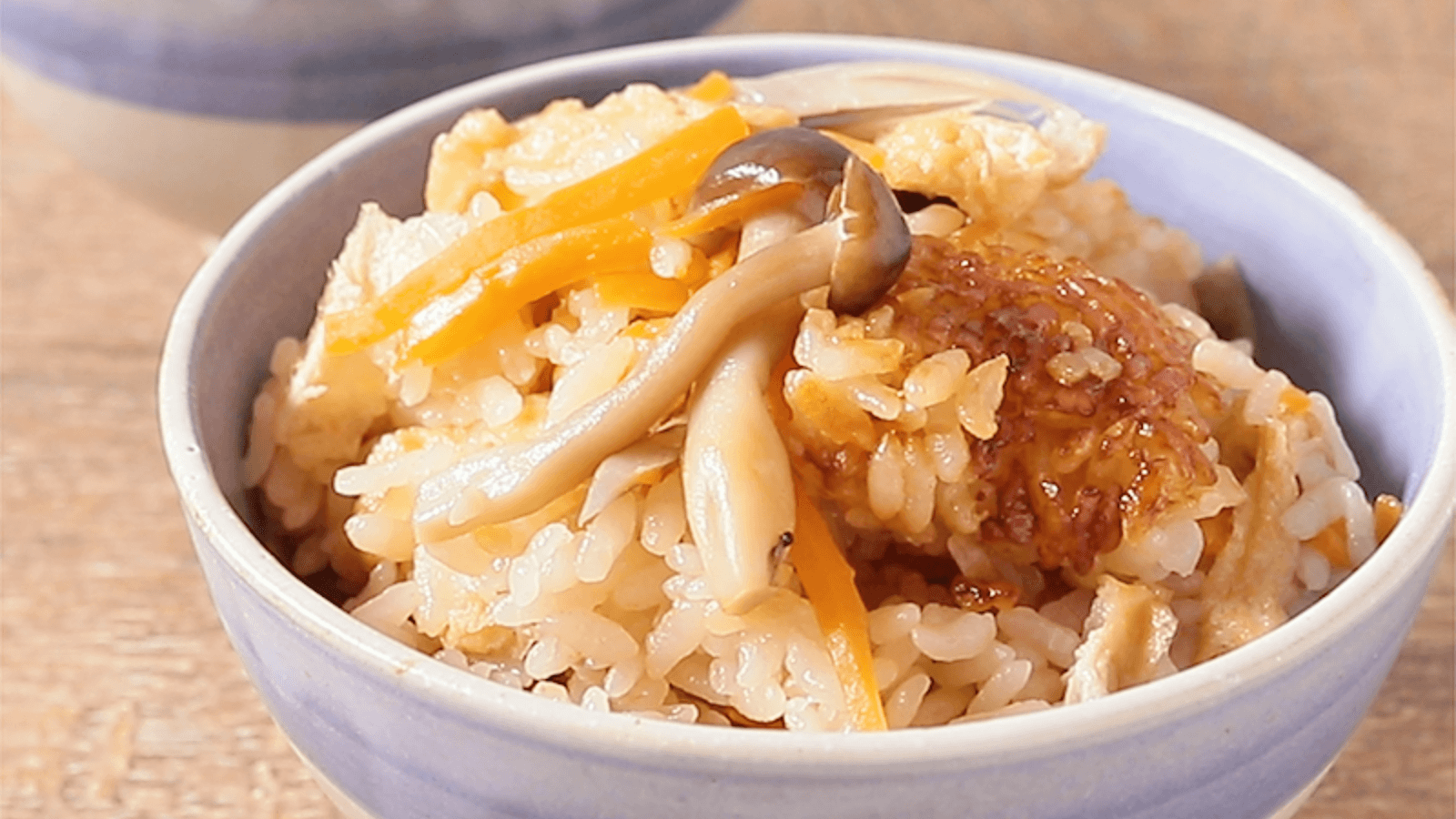 鮭と枝豆の炊き込みご飯