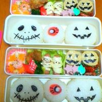 簡単キャラ弁☆カナヘイピスケ 風 のお弁当♪