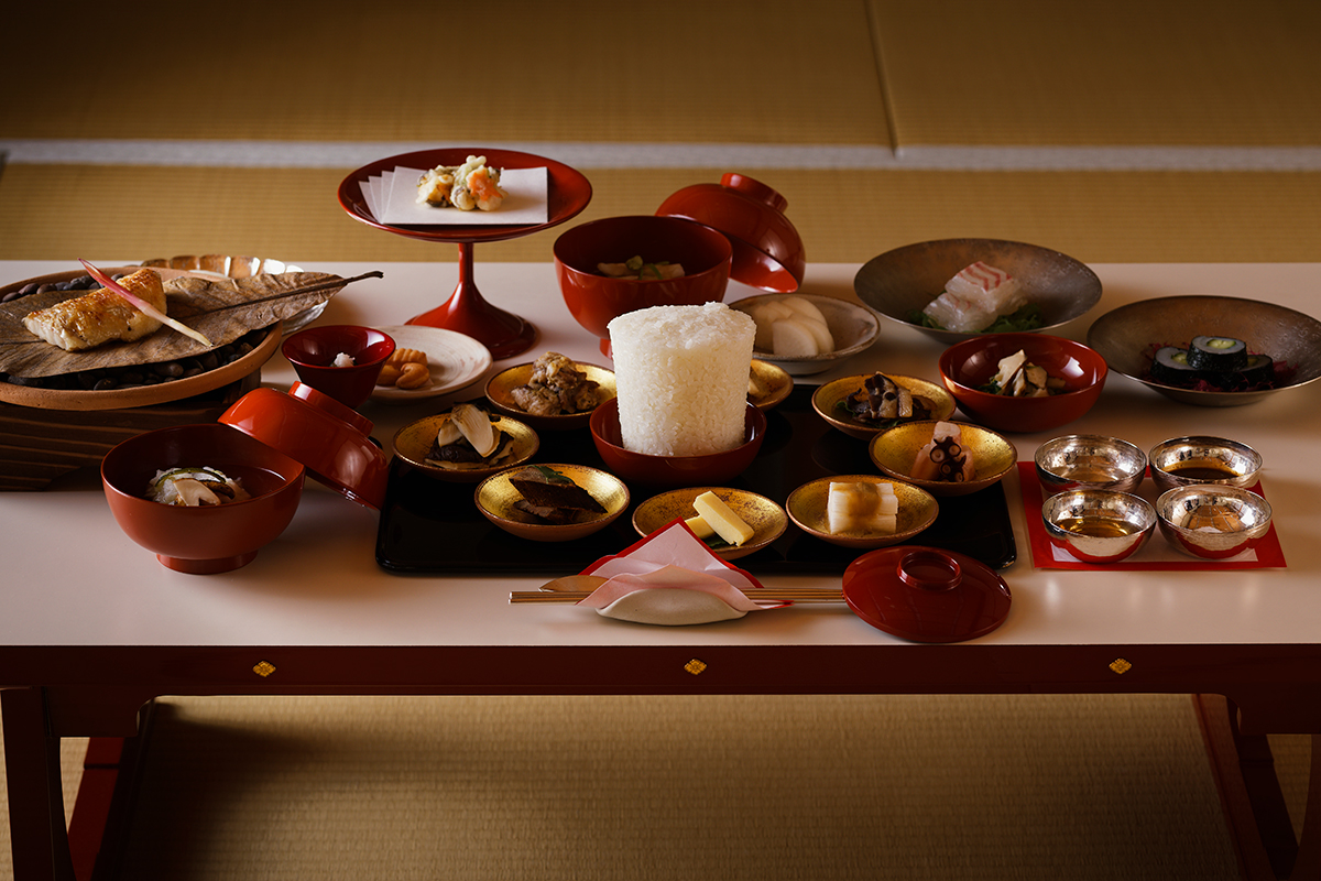 平安時代の食事、貴族の食事、生活習慣病平安ライフ・平安スタイル1月に叢雲花に風