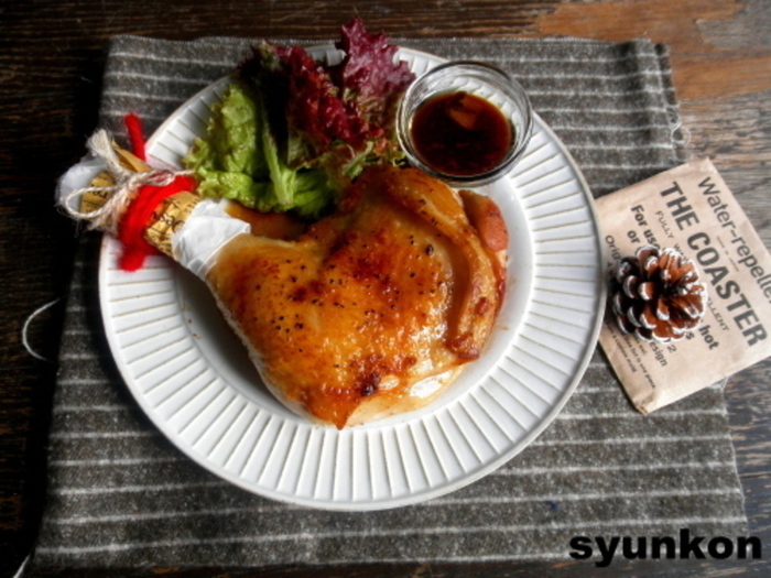 オーブンで焼く 照り焼きチキン