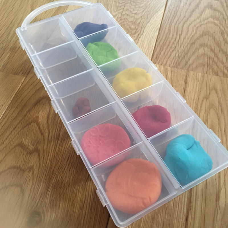 粘土あそび 100均の硬くなった小麦粘土を復活させる方法ごっこらぼ