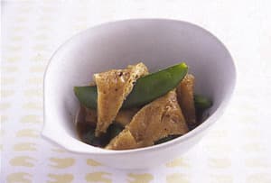 捨てないで!豆鞘のベーコンソテ