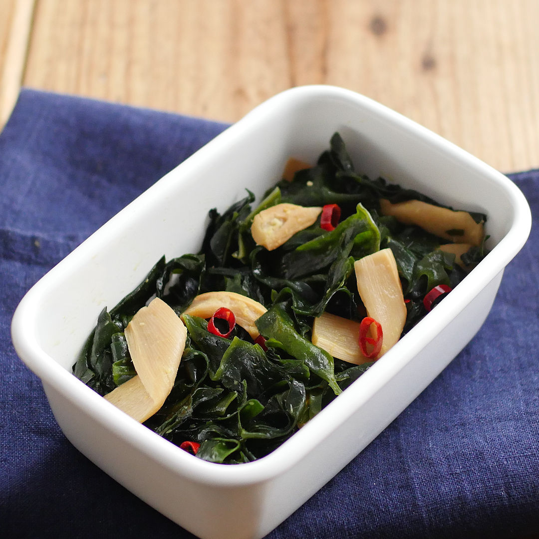 栄養満点！切り干しとわかめのさっぱりおかず