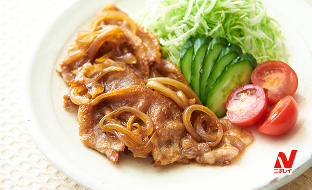 豚のみそしょうが焼き