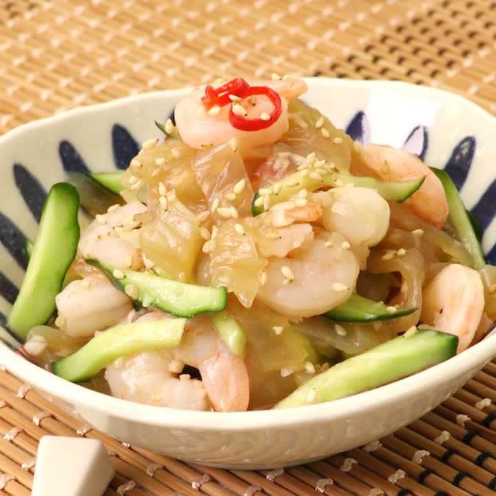 中華くらげのビビンバ風のレシピぱくぱく献立くん 料理レシピ