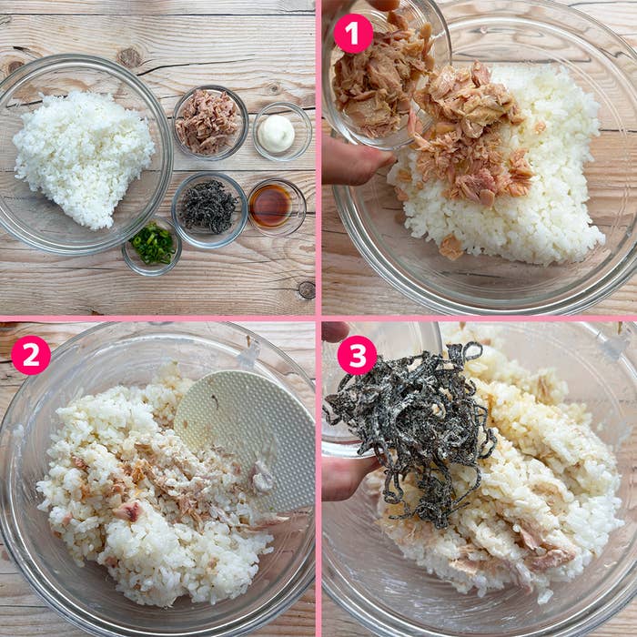 簡単レシピ!和風ツナマヨおにぎりの作り方