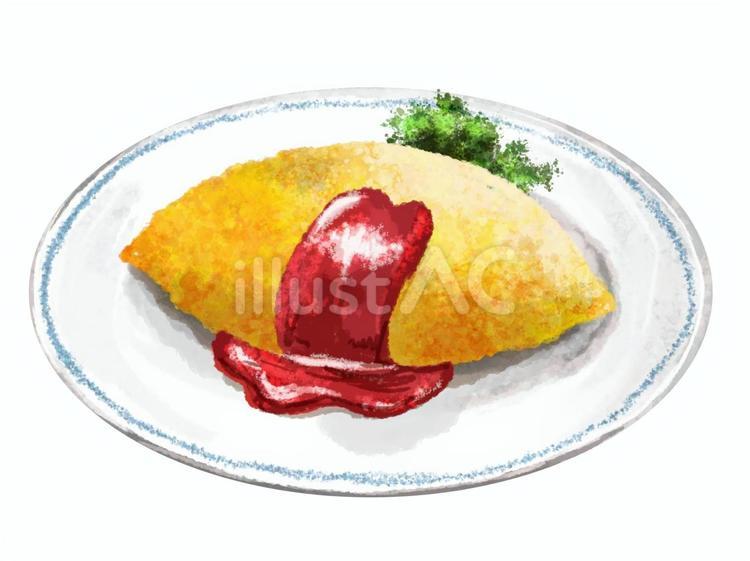 ケチャップオムライスLINEスタンプ検索 STARCHER スターチャ