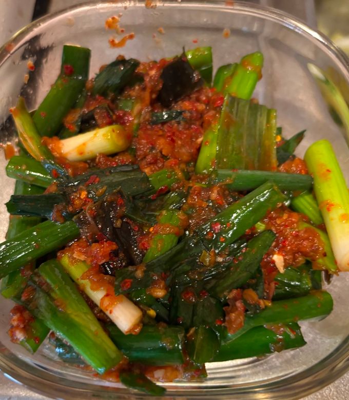 おつまみに最高!簡単!絶品ねぎキムチ