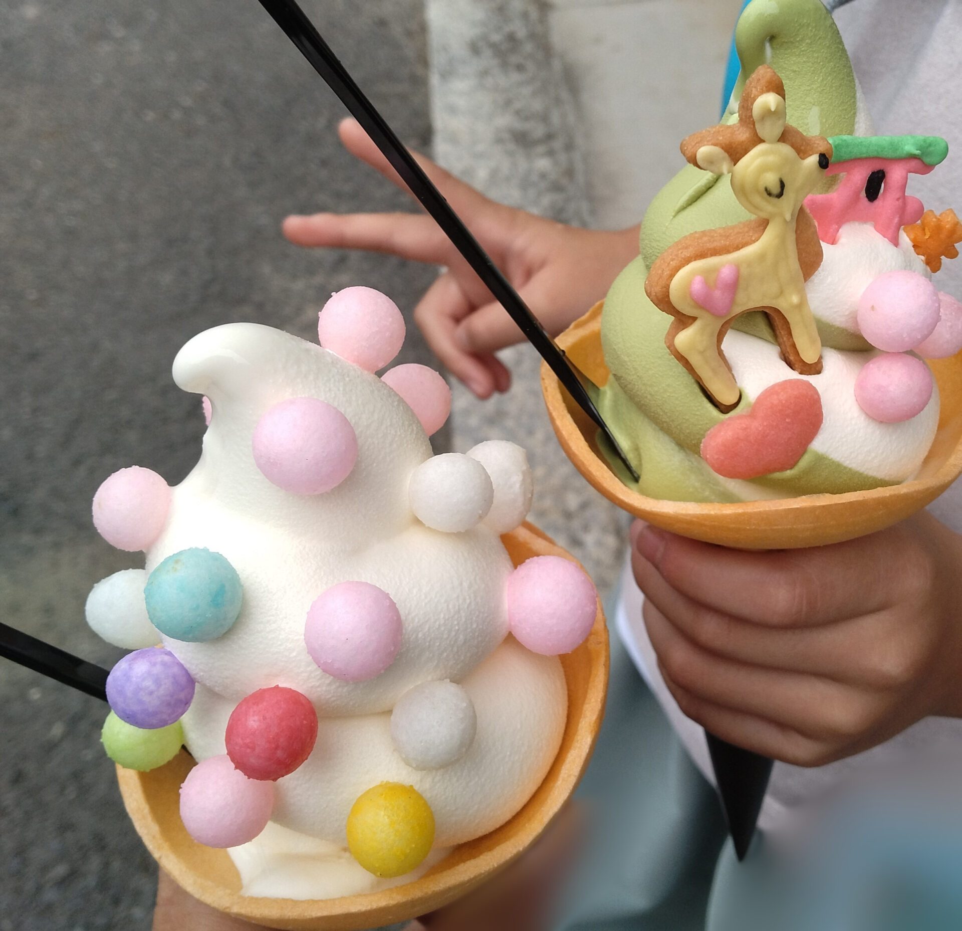 宮島観光で食べてほしいソフトクリーム！！ 宮島観光宮島グルメ広島観光広島ランチ広島グルメ宮島