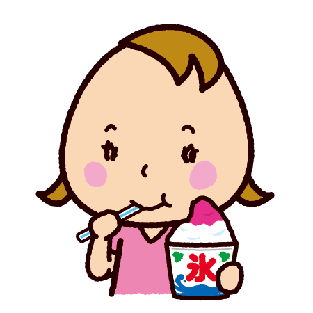 キーンってするけどやめられない! 「かき氷」を食べる女の子キャラクターのイラスト詰め合わせInfoseekニュース