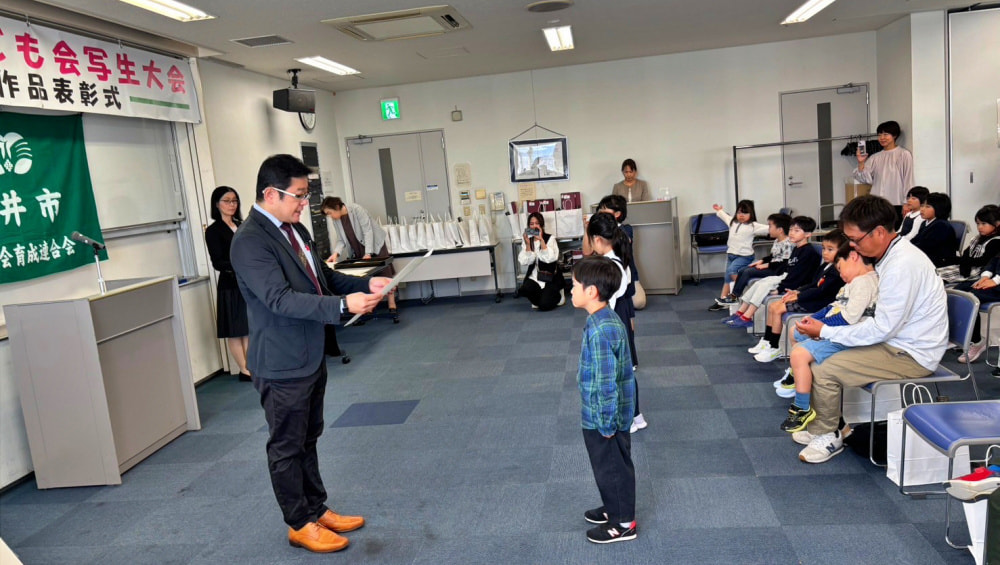 写生大会 of 福井市子ども会育成連合会