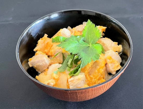 割烹白だしで作る！絶品親子丼