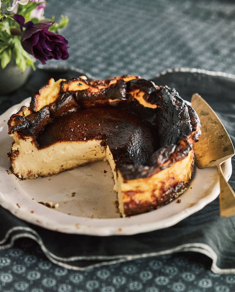 リッチなパンプキンバスクチーズケーキの作り方