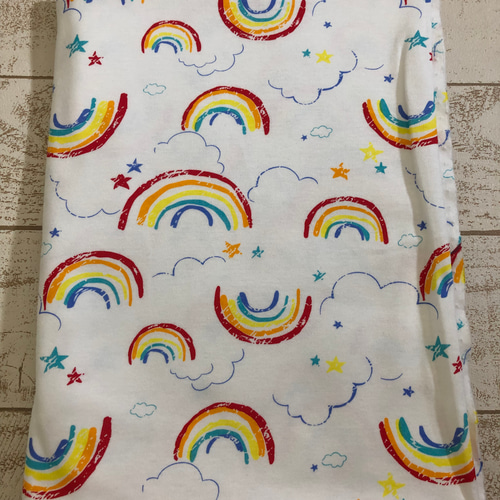 虹 ピンク- 生地と型紙の通販サイト：nunocoto fabric