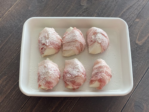 新玉ねぎと豚しゃぶの梅煮